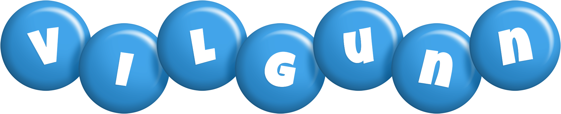 Vilgunn candy-blue logo