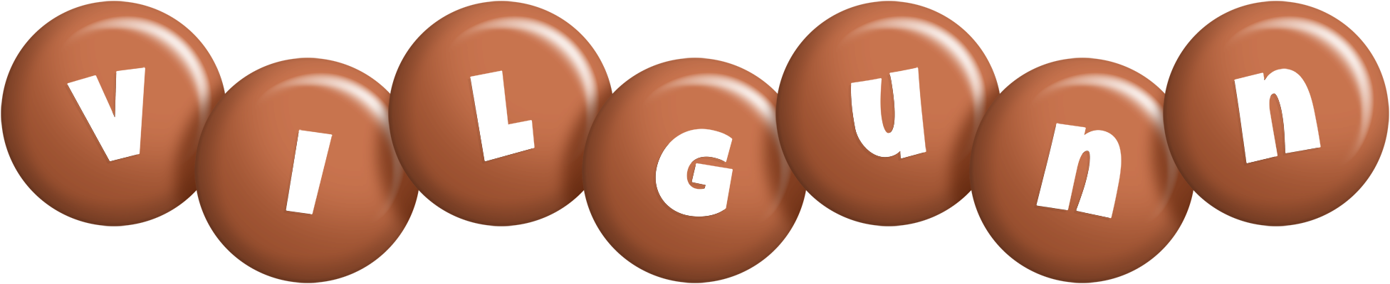 Vilgunn candy-brown logo