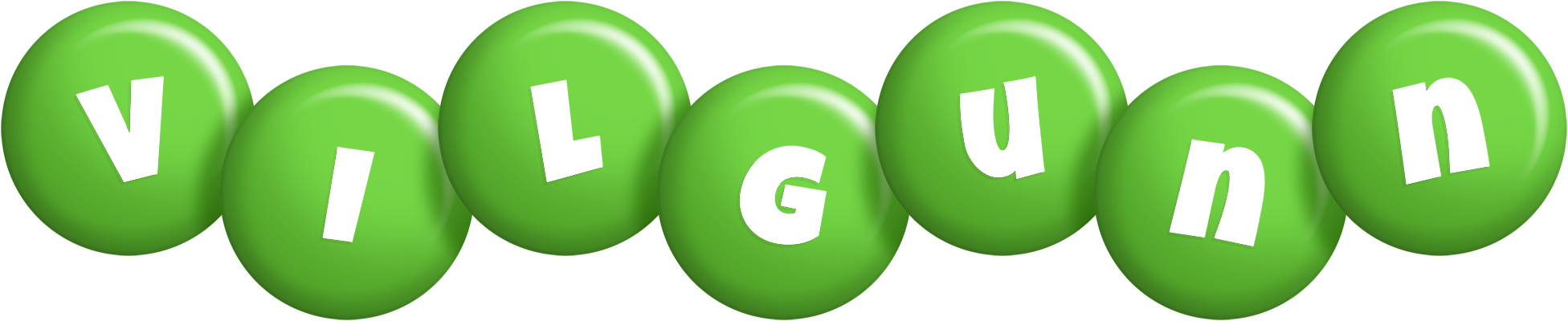 Vilgunn candy-green logo