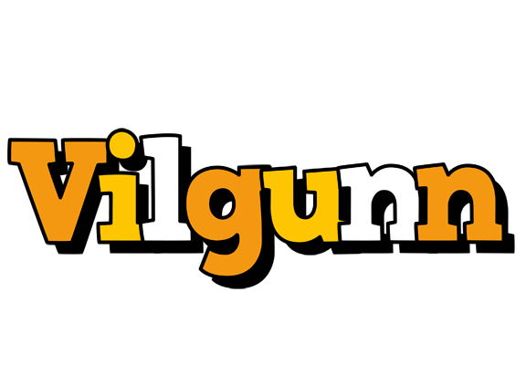Vilgunn cartoon logo