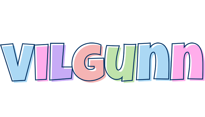 Vilgunn pastel logo