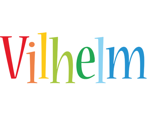 Vilhelm birthday logo