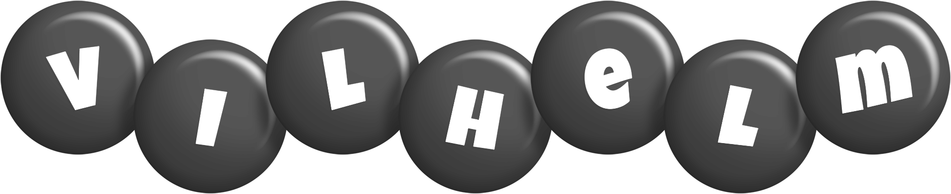 Vilhelm candy-black logo