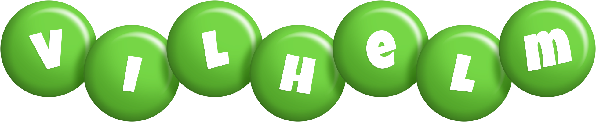 Vilhelm candy-green logo