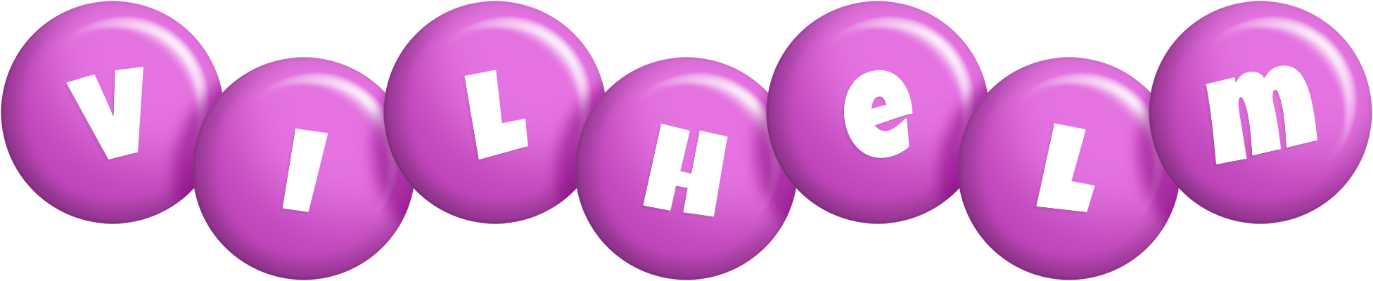 Vilhelm candy-purple logo