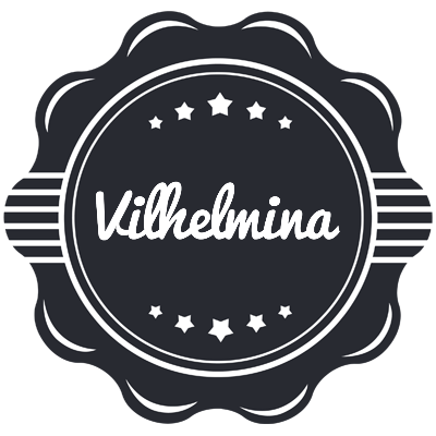 Vilhelmina badge logo