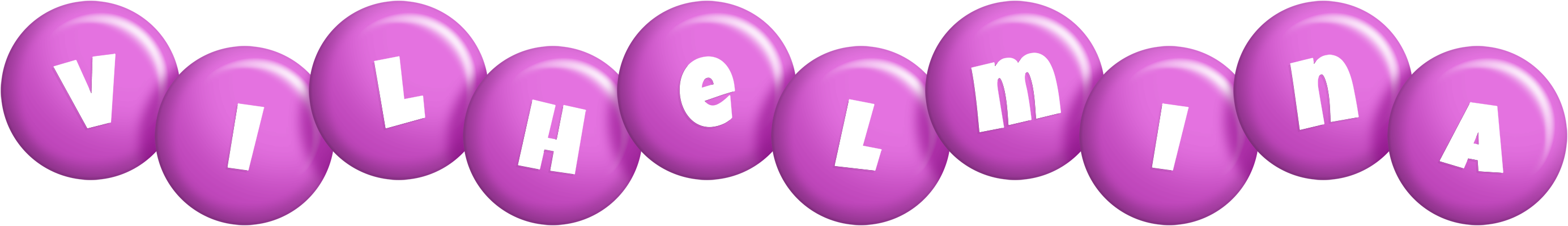 Vilhelmina candy-purple logo