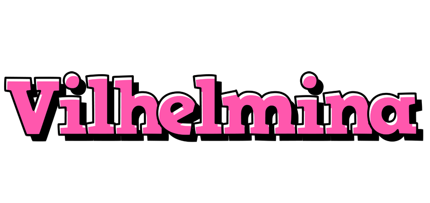 Vilhelmina girlish logo