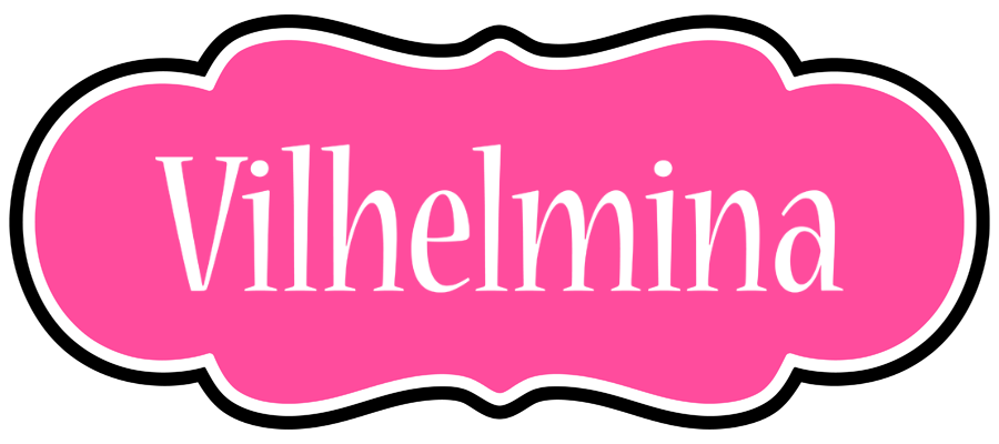 Vilhelmina invitation logo