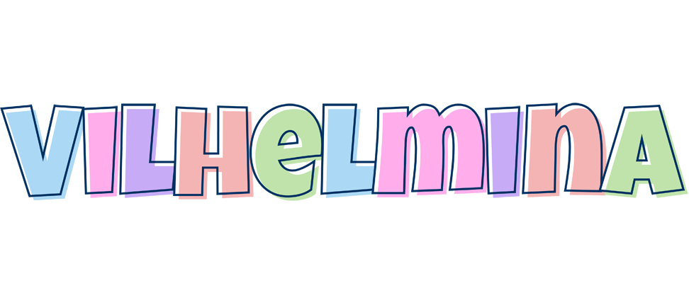 Vilhelmina pastel logo