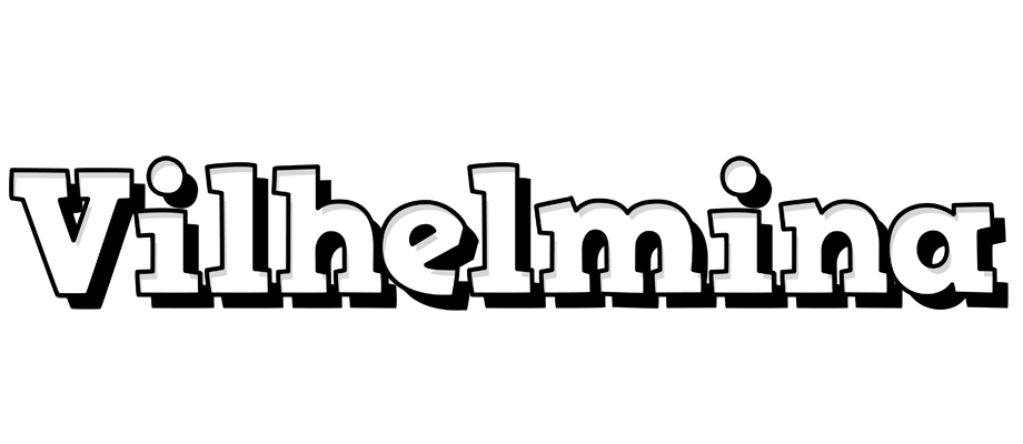 Vilhelmina snowing logo