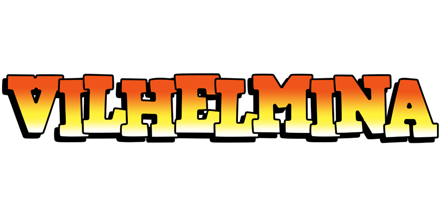 Vilhelmina sunset logo