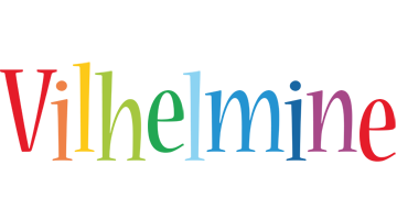 Vilhelmine birthday logo