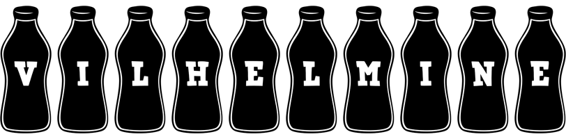 Vilhelmine bottle logo