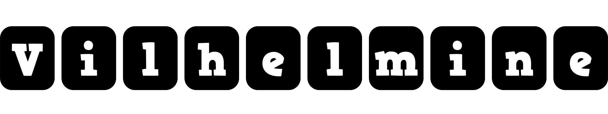 Vilhelmine box logo