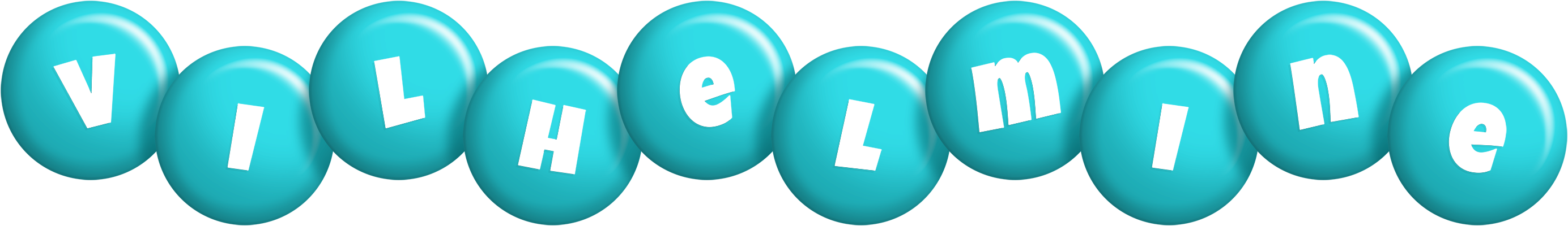 Vilhelmine candy-azur logo