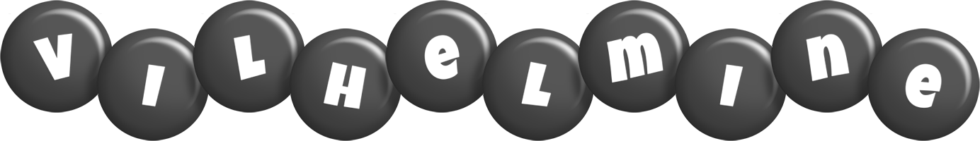 Vilhelmine candy-black logo