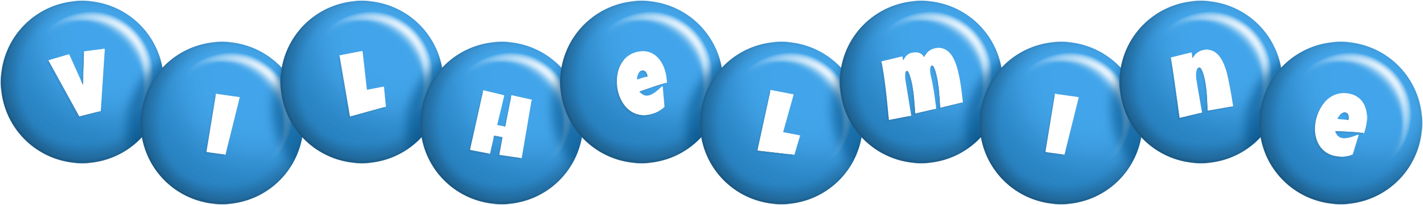 Vilhelmine candy-blue logo