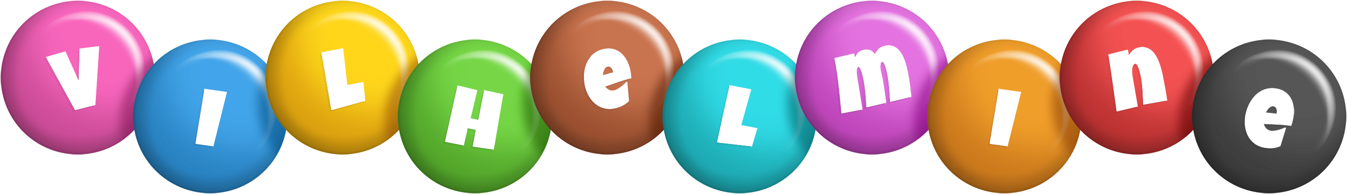 Vilhelmine candy logo