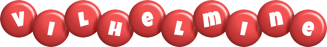 Vilhelmine candy-red logo