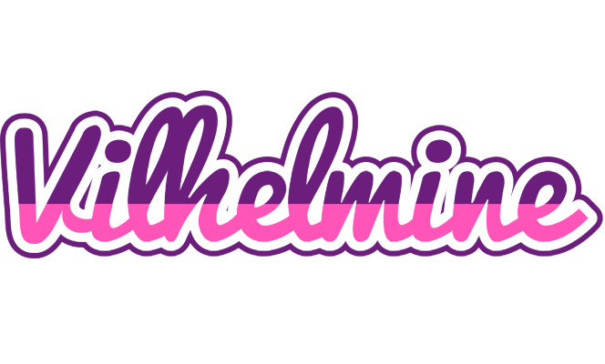 Vilhelmine cheerful logo