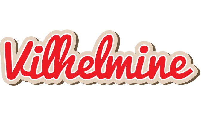 Vilhelmine chocolate logo