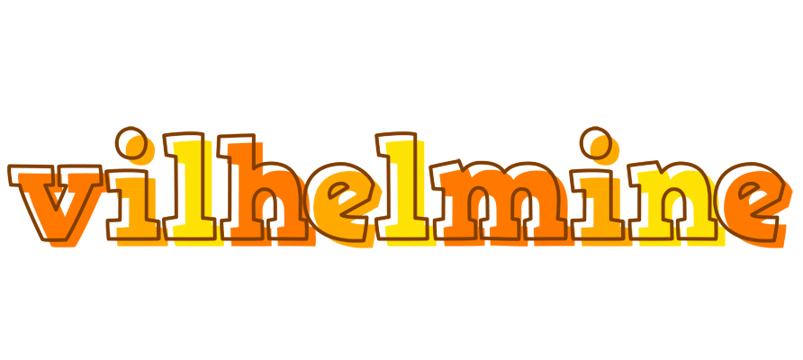 Vilhelmine desert logo