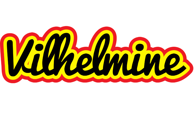 Vilhelmine flaming logo