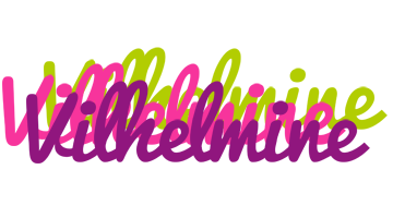 Vilhelmine flowers logo