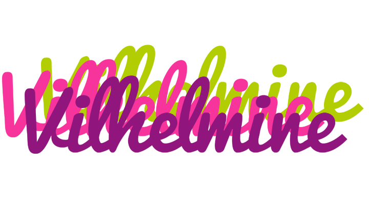 Vilhelmine flowers logo