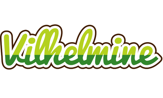 Vilhelmine golfing logo