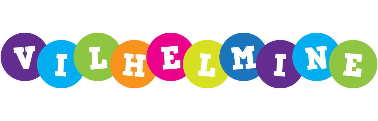 Vilhelmine happy logo