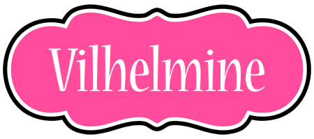 Vilhelmine invitation logo