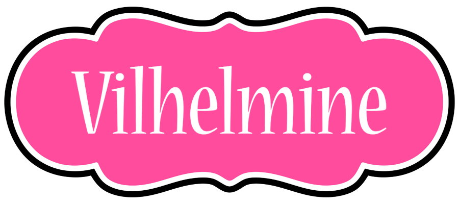 Vilhelmine invitation logo