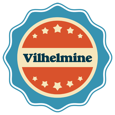 Vilhelmine labels logo