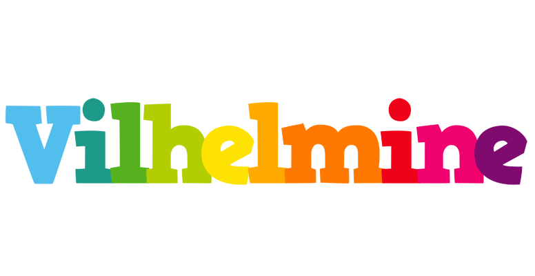 Vilhelmine rainbows logo