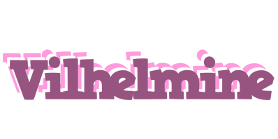 Vilhelmine relaxing logo