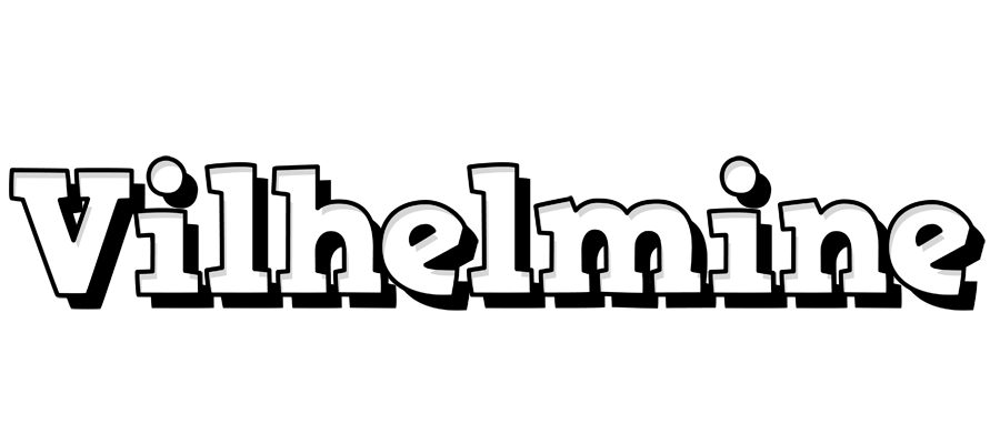 Vilhelmine snowing logo