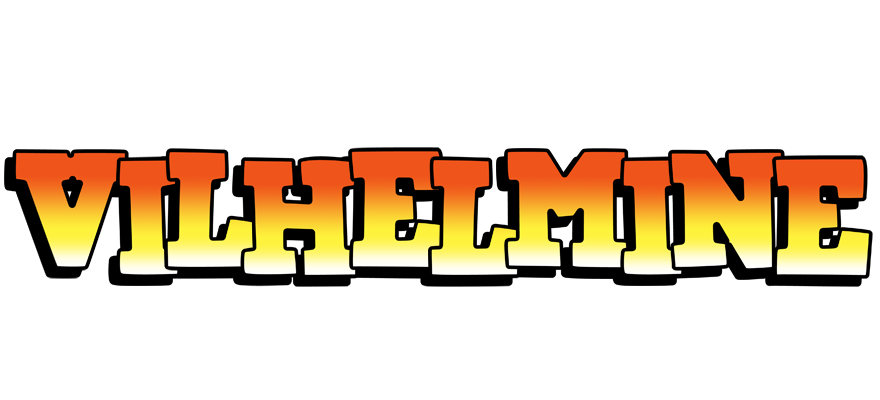 Vilhelmine sunset logo
