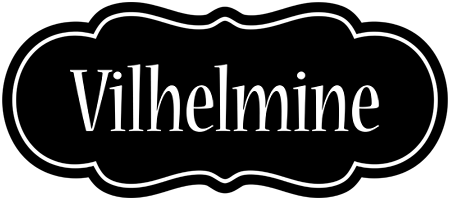 Vilhelmine welcome logo
