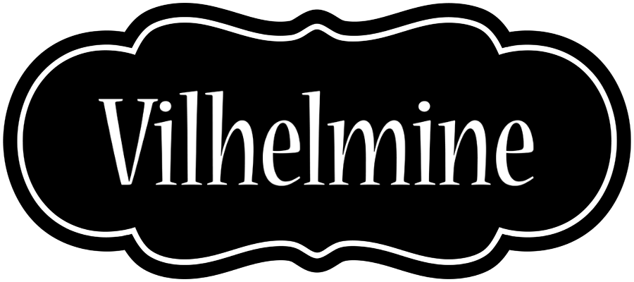 Vilhelmine welcome logo