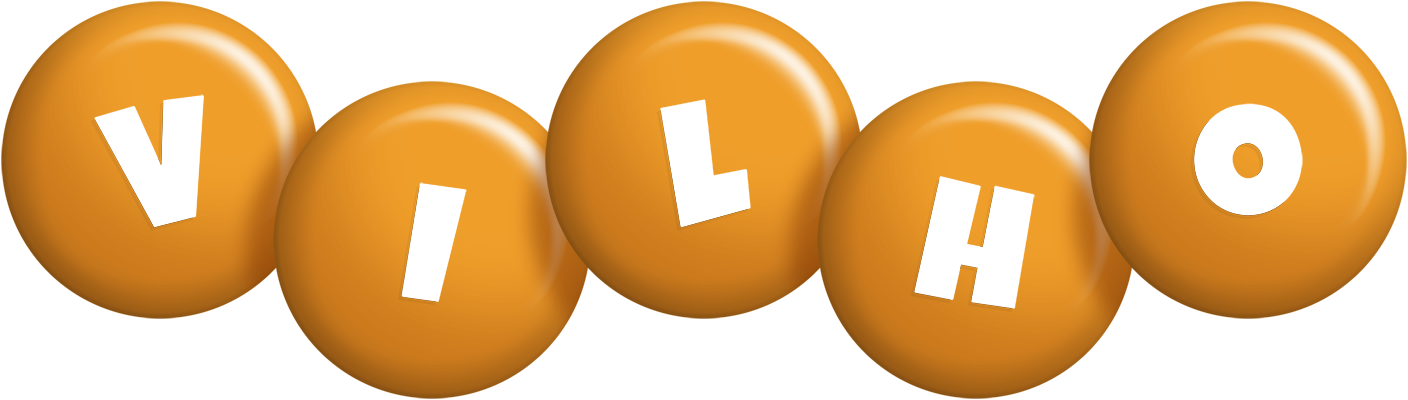 Vilho candy-orange logo