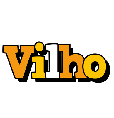 Vilho cartoon logo