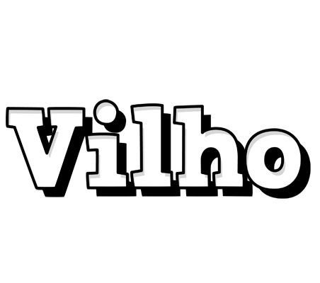 Vilho snowing logo