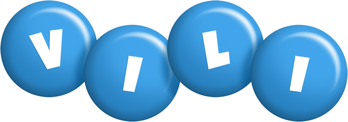 Vili candy-blue logo