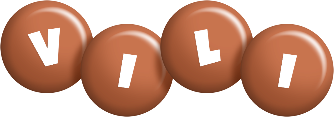Vili candy-brown logo