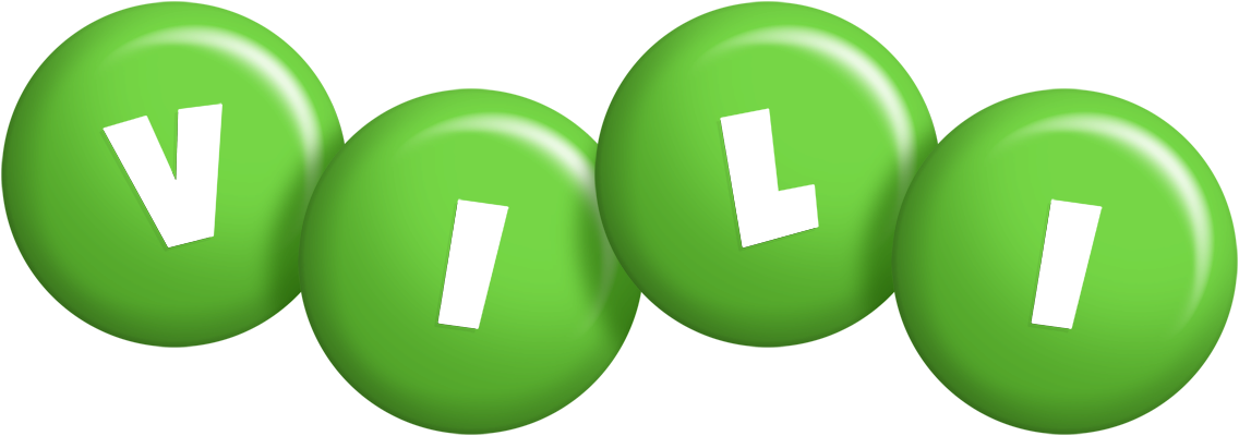 Vili candy-green logo