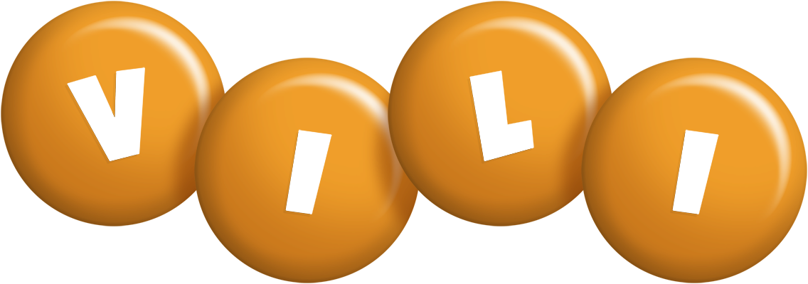 Vili candy-orange logo