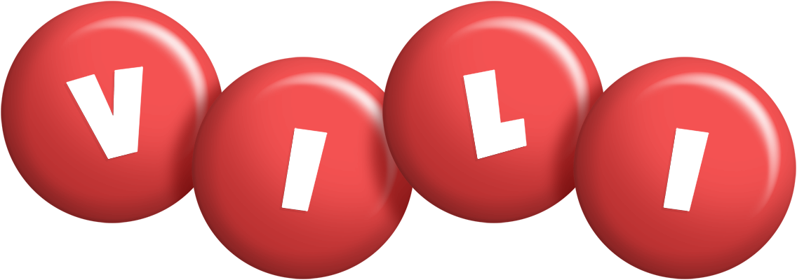 Vili candy-red logo