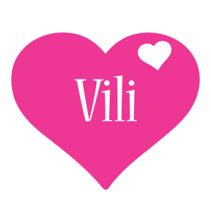 Vili love-heart logo